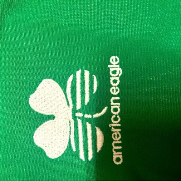 American Eagle Shamrock vint
track  jacket men’s XL mint condition!! St Paddy’s! - Picture 4 of 5